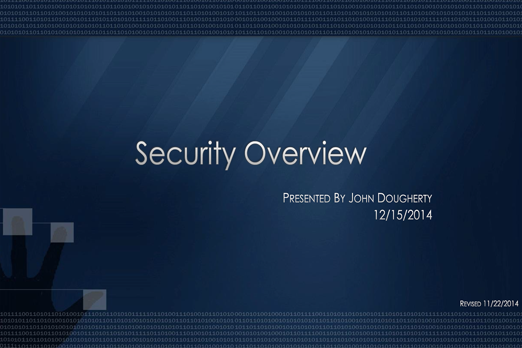 Security Overview